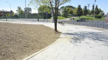 El ensanchamiento de las aceras ha mejorado la accesibilidad de la zona 