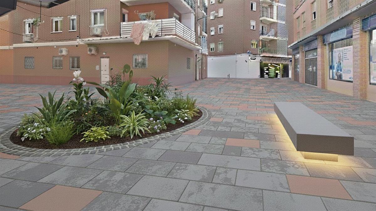 El Ayuntamiento acomete una renovación de pavimentos, infraestructuras, alumbrado y mobiliario urbano en esta zona