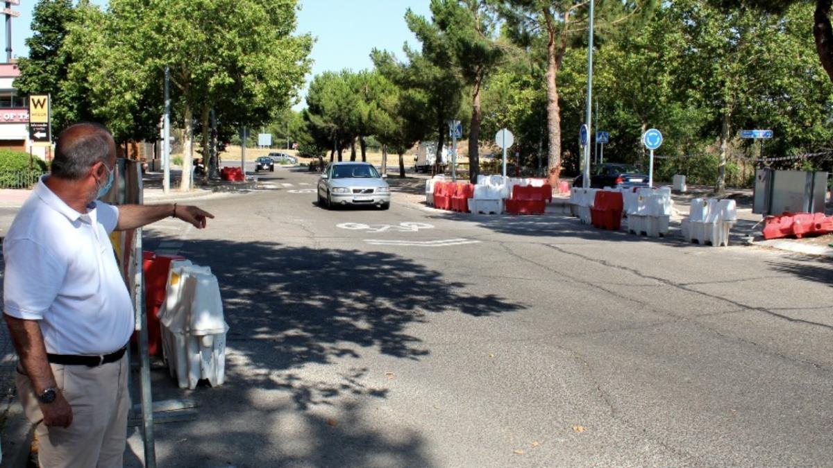 El presidente de la Junta Municipal de Distrito IV, Manuel Lafront, visitó este fin de semana la zona 