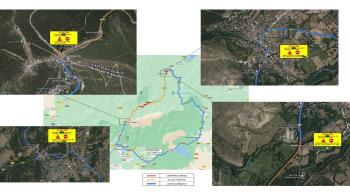 Para facilitar la conducción se desviará a los conductores por las carreteras M-623 y M-614