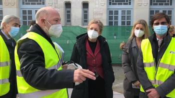 La alcaldesa se reúne con los responsables de ADIF