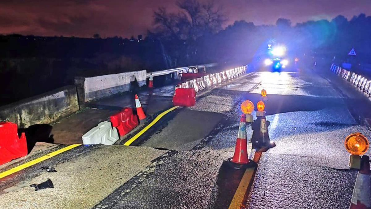 La infraestructura fue dañada por la DANA y la borrasca Aline