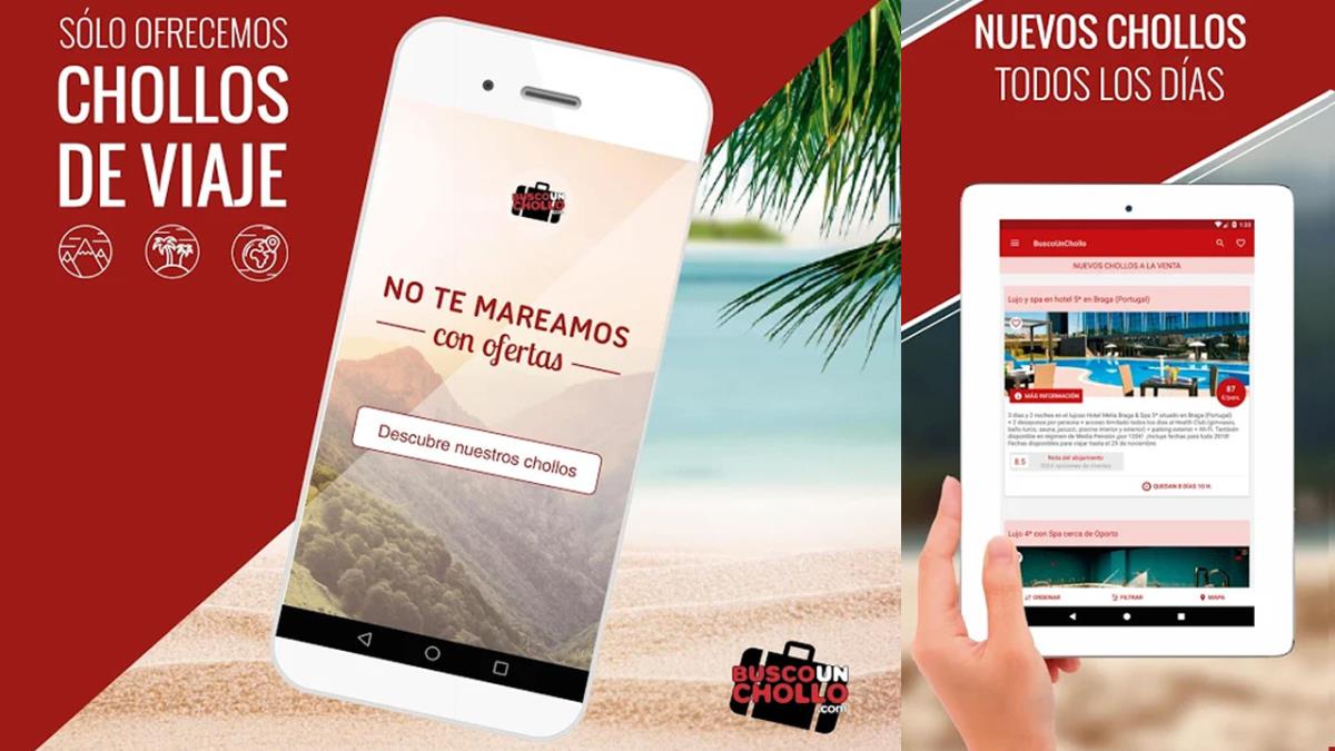 
La aplicación de viajes permite encontrar infinidad de ofertas con una amplia variedad de criterios de búsqueda