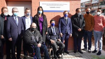 El alcalde y la vicealcaldesa inauguran la Oficina de Vida Independiente para Personas con Discapacidad Intelectual Daniel Díaz en el parque de Aluche
