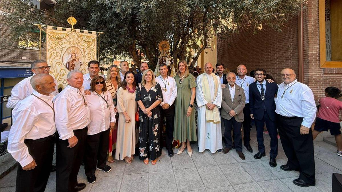 La procesión en honor la patrona del barrio de La Estación se celebrará el próximo 16 de julio