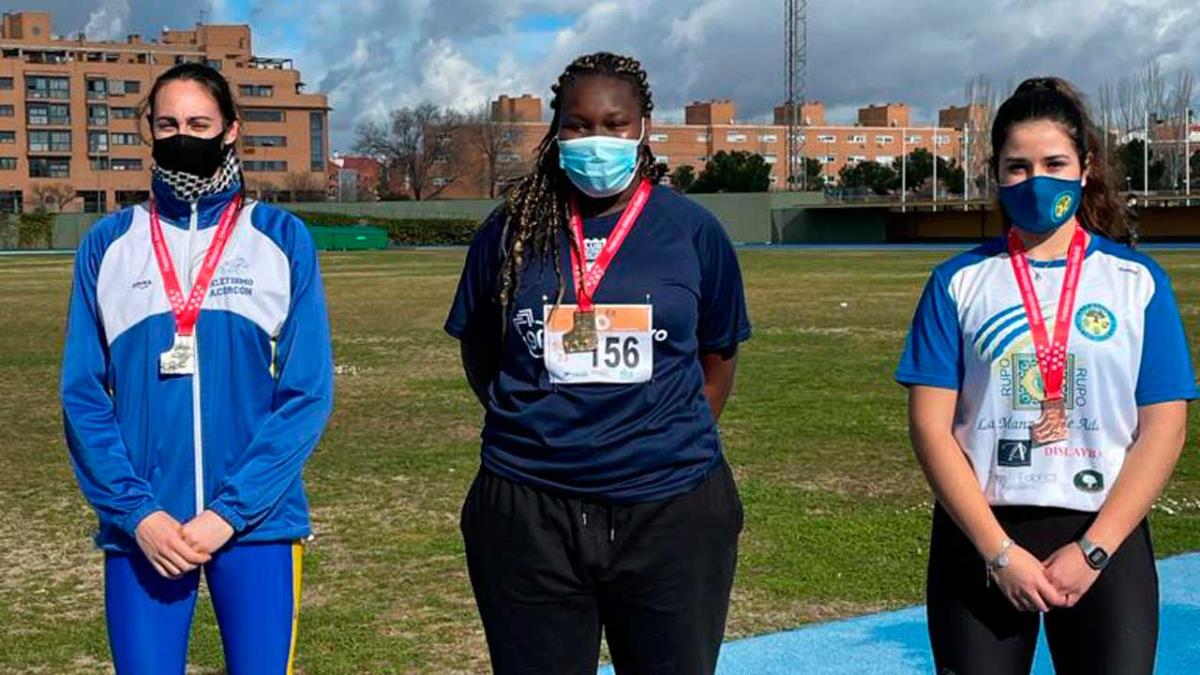 La torrejonera se volvió a coronar en la Pista Cubierta de Gallur