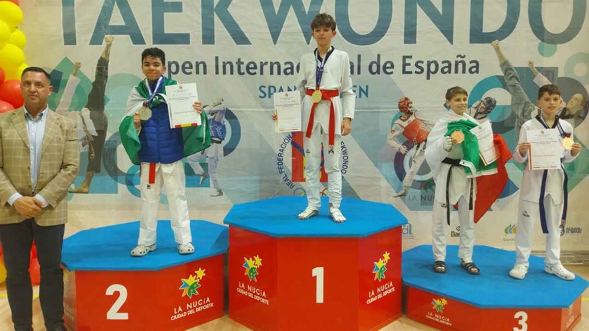 El joven ripense pertenece a la Escuela de Taekwondo Nam Kun Rivas