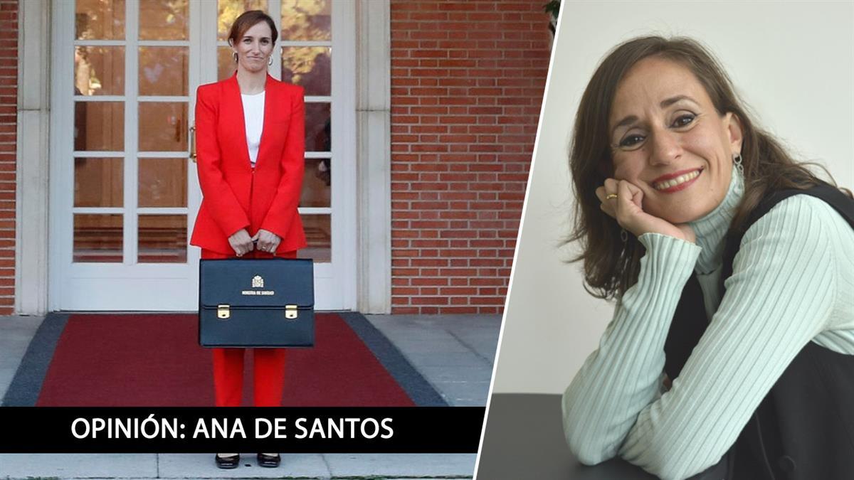 La nueva Ministra de Sanidad ya domina la primera página de la cartilla