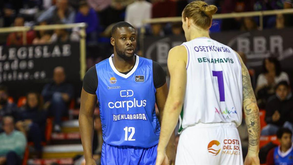 El pívot fuenlabreño se lamenta de no poder estar ayudando al equipo en la mala racha que está pasando