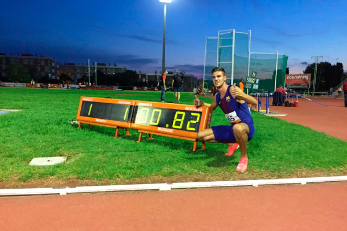 Pablo SánchezValladares se sale de la tabla récord de España en los