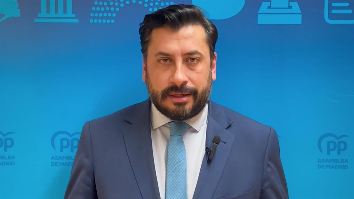 El portavoz del PP en la Asamblea destaca que Madrid "ha apoyado siempre a las víctimas"