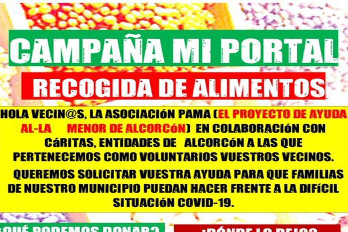 Un vecino voluntario, conserje o portero puede recoger los alimentos donados en el edificio y acercarlos a la Asociación PAMA