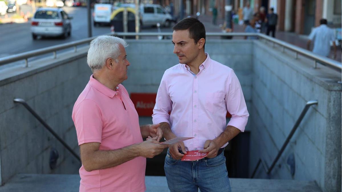 El portavoz socialista ha comenzado su campaña "El Gobierno de la Gente"