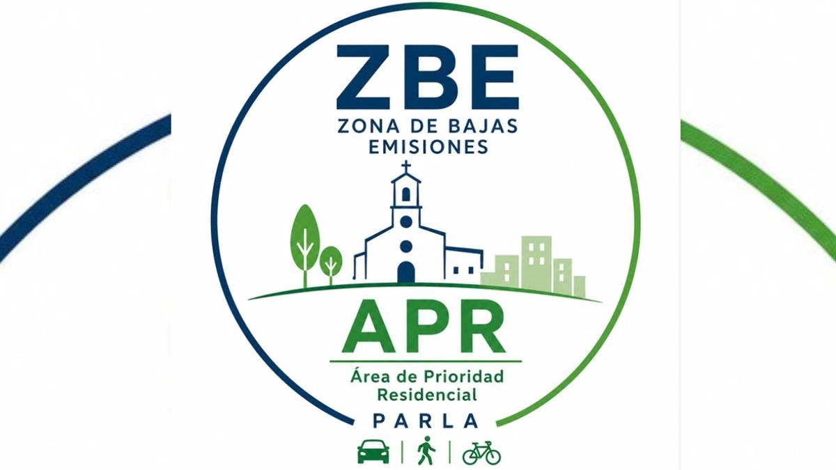 A finales de agosto, con la pintura de estacionamiento regulado, exento de pago para residentes con vehículos matriculados en Parla