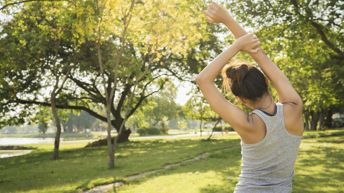 Ejercicio físico saludable en entornos al aire libre