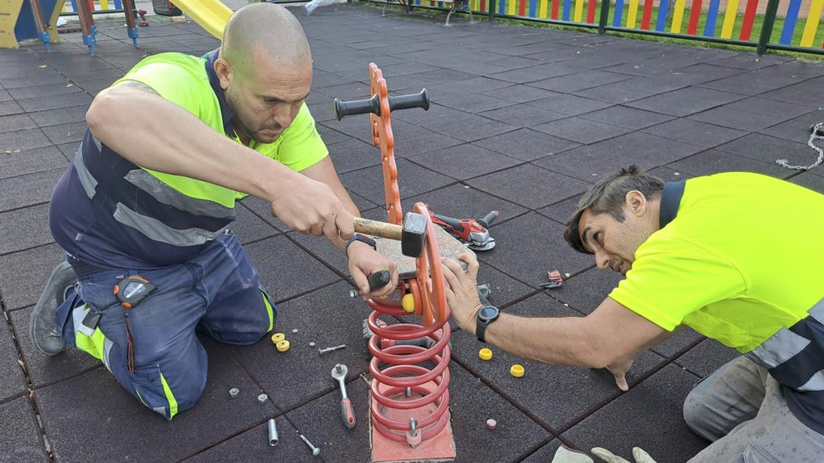 Comienza el plan de reparación, mejora y adecuación de estos espacios