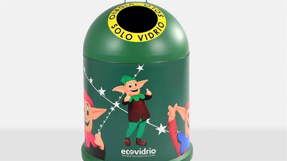 Los personajes infantiles de las Mágicas Navidades son la imagen de estos pequeños contenedores