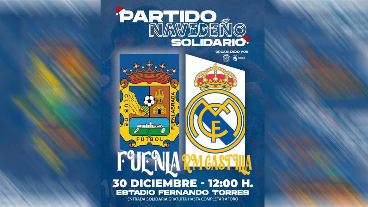 El Club de nuestra ciudad disputa un encuentro solidario con el filial del madridista