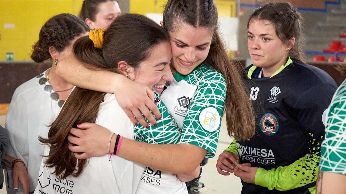 Ascenso del Patin Alcobendas femenino a la liga OK y el Vantage Towers disputará la final a cuatro por el ascenso
