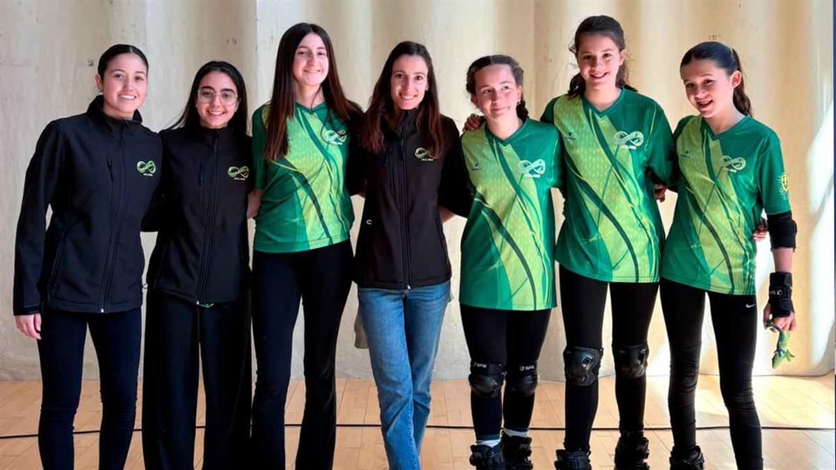 Inés Ruiz logró dos medallas en la categoría junior