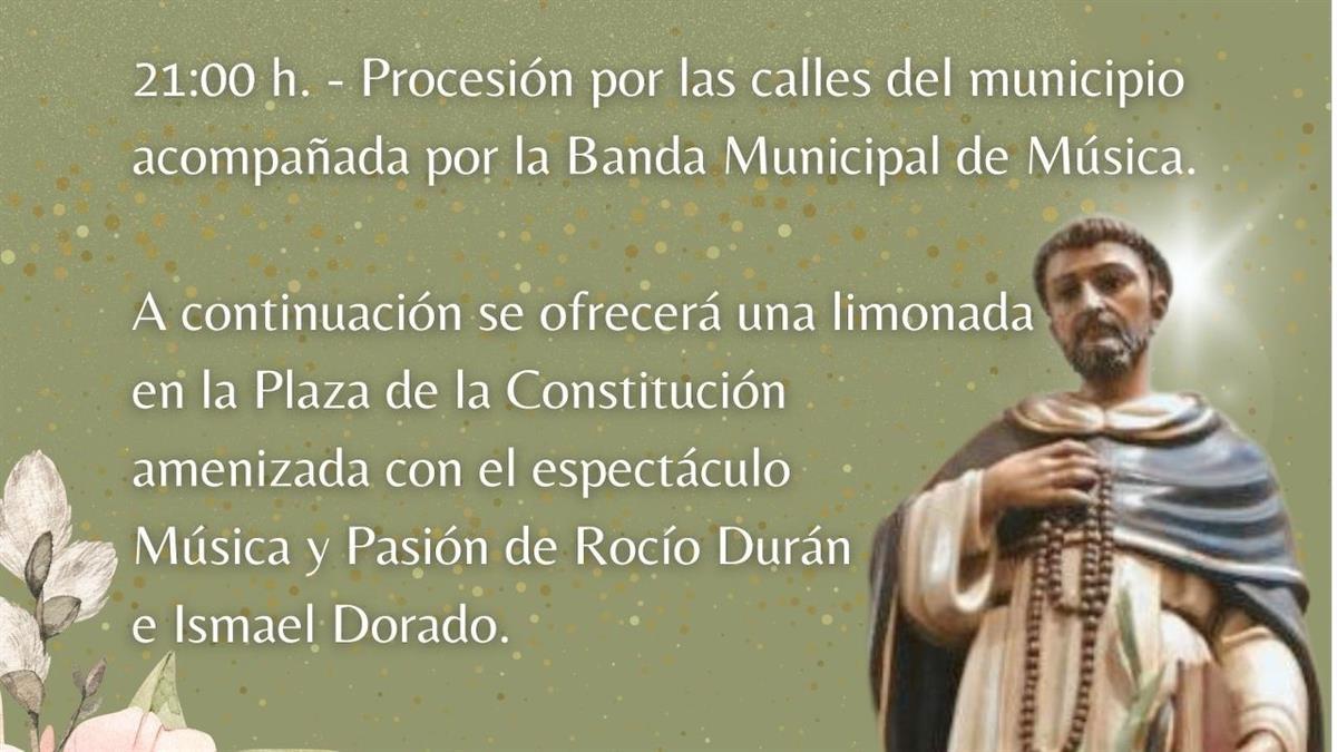 El 8 de agosto tendrá lugar la tradicional misa y una procesión que recorrerá las calles del municipio
