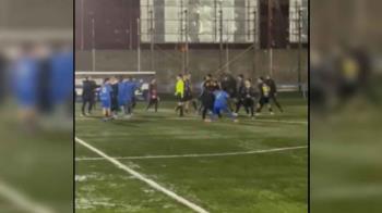 El encuentro, que corresponde a la Segunda Juvenil, se disputaba en el campo de La Aldehuela 