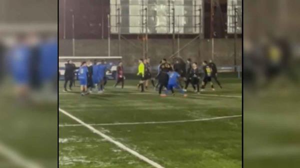 Suspendido el Fuenlabrada - CDE Intersol Alcorcón por una pelea 