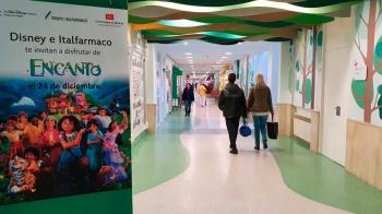 Esta Nochebuena, los niños y niñas ingresados pudieron disfrutar del último estreno de la compañía