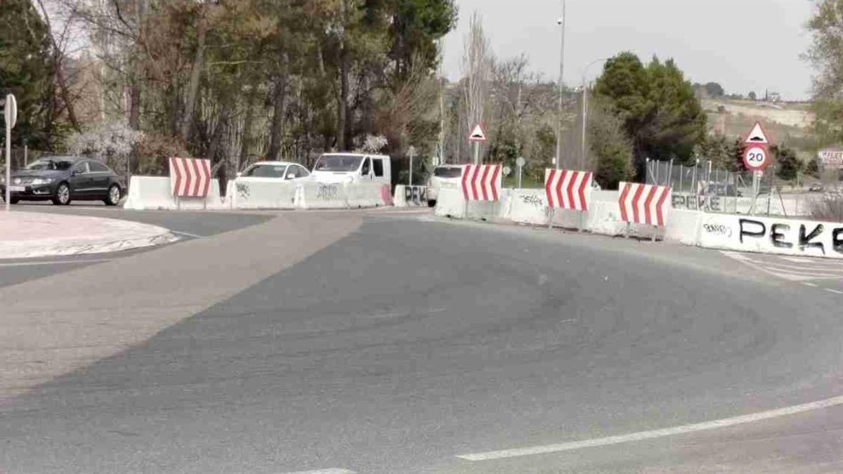 Izquierda Independiente denuncia la situación de la antigua carretera de Burgos