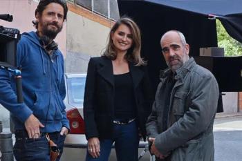 Penélope Cruz, Luis Tosar y Juan Diego Botto graban una película estos días en el municipio del sur de Madrid