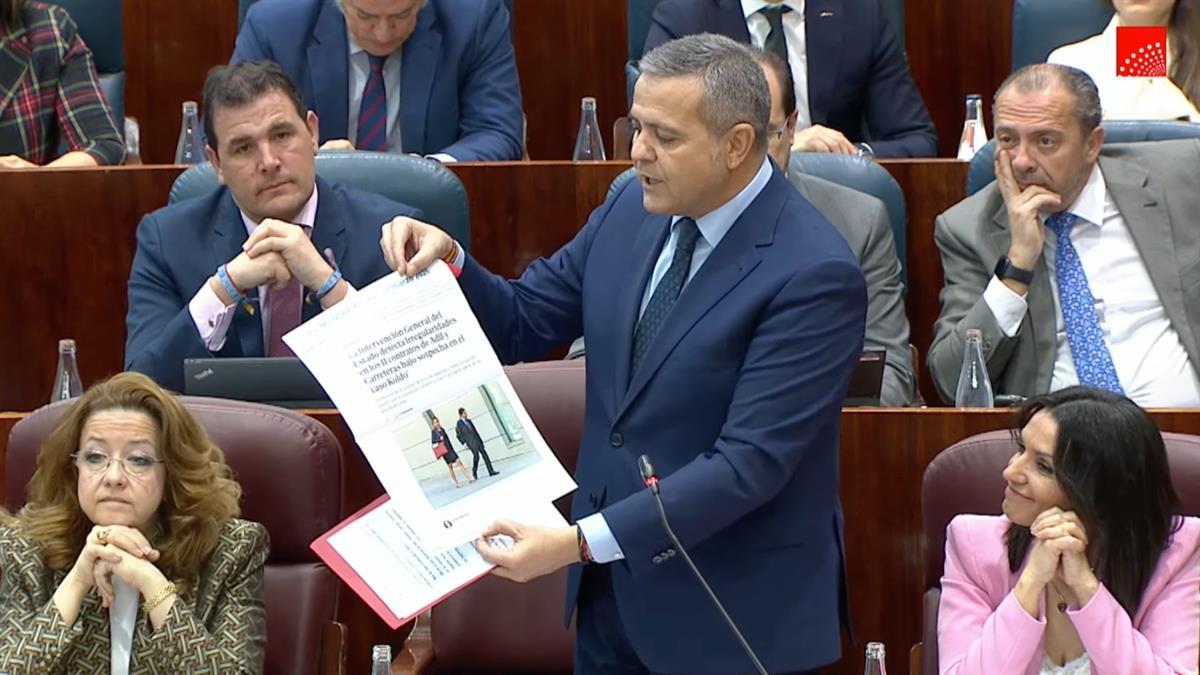 El consejero de Transportes defiende la gestión de Metro Madrid