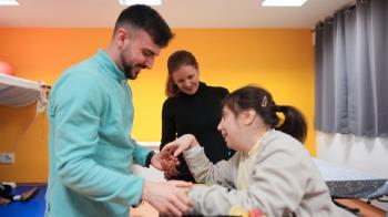 Ana Dávila, ha dado a conocer estos datos durante su visita al Centro de Rehabilitación de la Fundación Inclusive, en Pinto