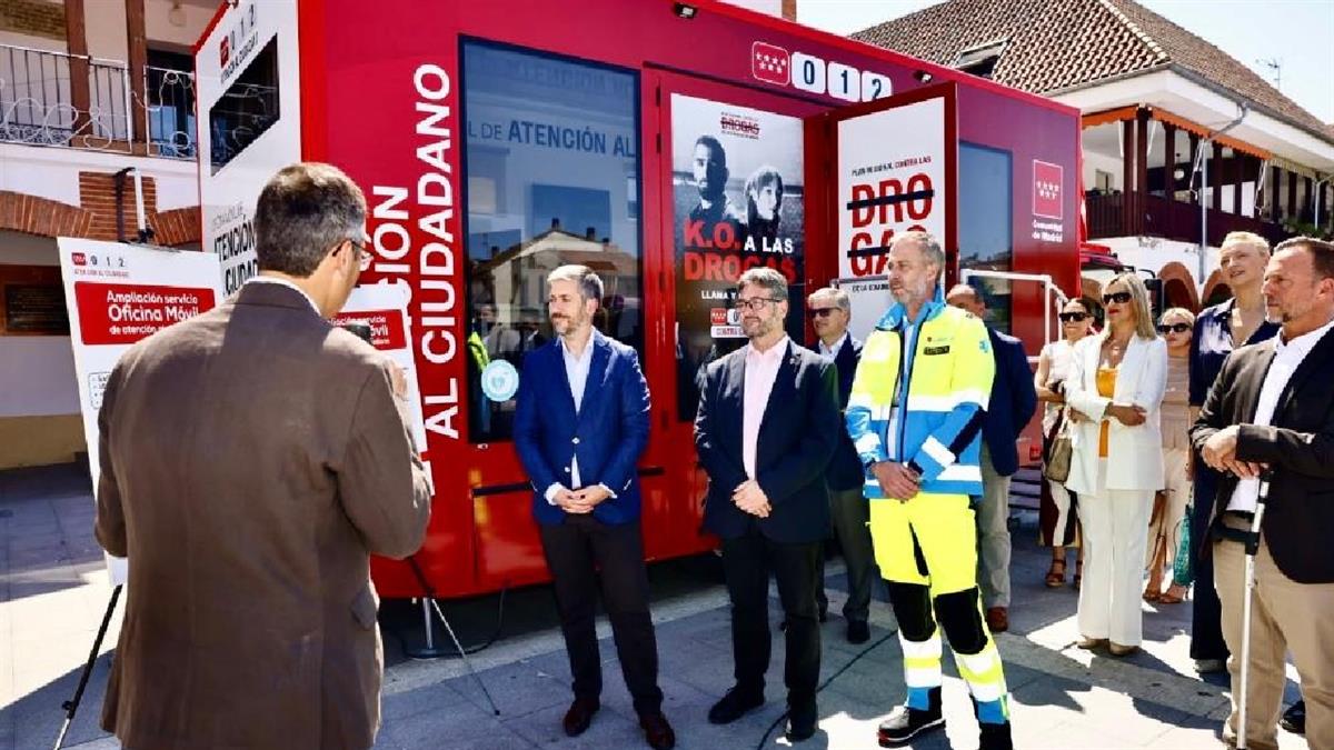 La Comunidad de Madrid ha presentado la Oficina Móvil de Atención al Ciudadano
