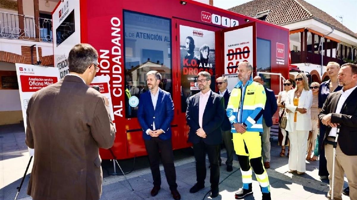 La Comunidad de Madrid ha presentado la Oficina Móvil de Atención al Ciudadano

