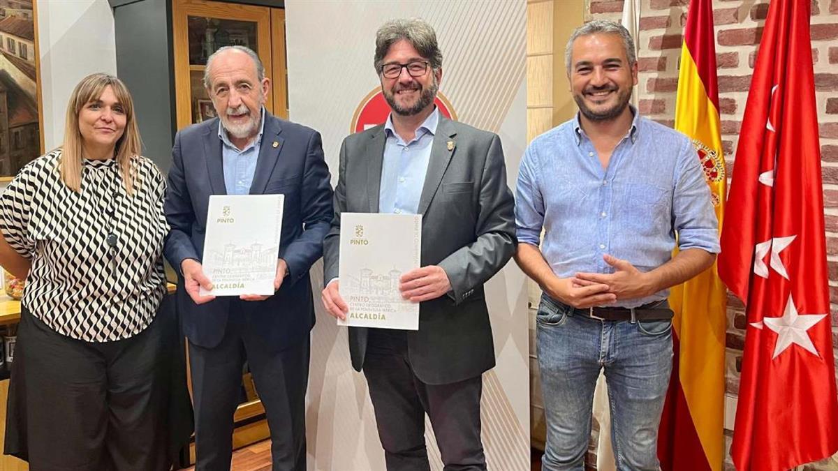 El Ayuntamiento y RFFM se unen para seguir impulsando el fútbol y fútbol sala en la ciudad