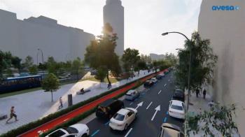 Ayer comenzaron la construcción del primer tramo que abarca 4,25 kilómetros en dos vías unidireccionales 