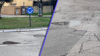 El PSOE exige un plan de choque urgente para arreglar los desperfectos que están ocasionando las lluvias en las calles 