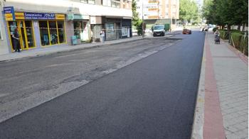 La campaña de asfaltado y mejora de las vías se desarrolla durante el mes de octubre