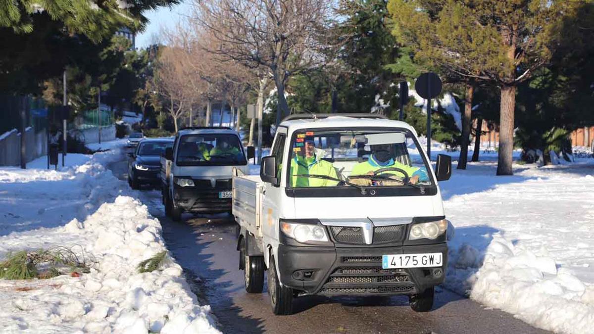 Se pone en marcha el nuevo Plan de Inclemencias invernales en Tres Cantos, para garantizar la seguridad en caso de nevadas, heladas o tormentas