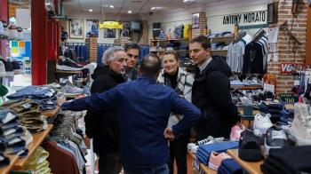 El candidato socialista a la Comunidad de Madrid, Juan Lobato, propone un plan estratégico dotado con 150 millones