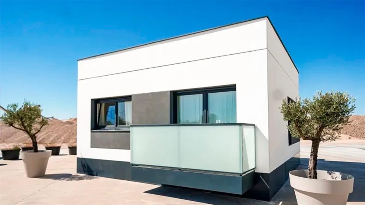 Son casas prefabricadas y su alquiler será un 40% más económico