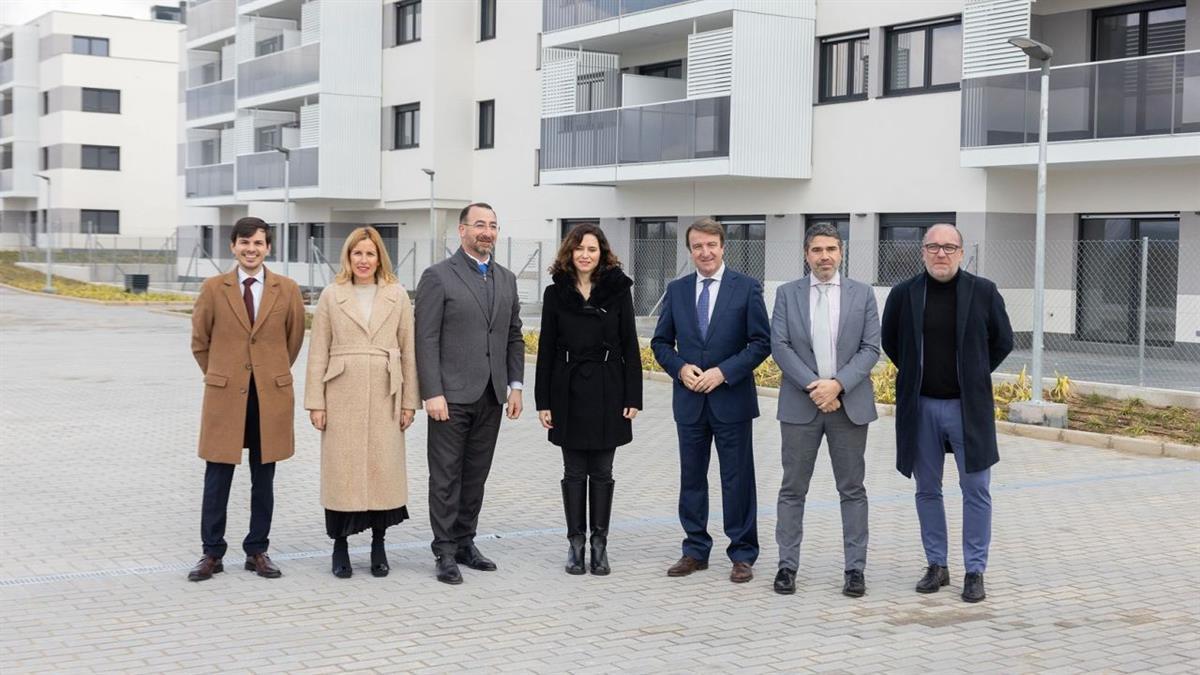 La presidenta Isabel Díaz Ayuso ha anunciado la construcción de 278 pisos a precio asequible para menores de 35 años