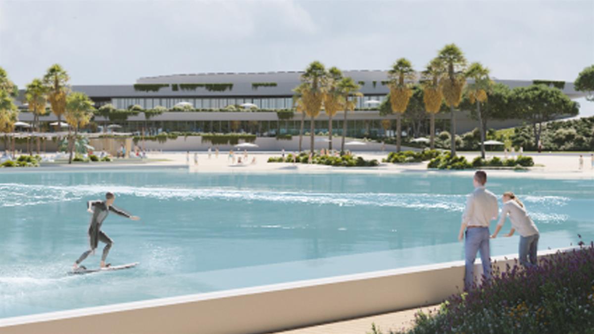 La playa urbana más grande de Europa se ubicará junto al Metropolitano