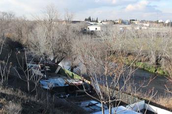 Lee toda la noticia 'Podemos Getafe demanda la limpieza del Manzanares'