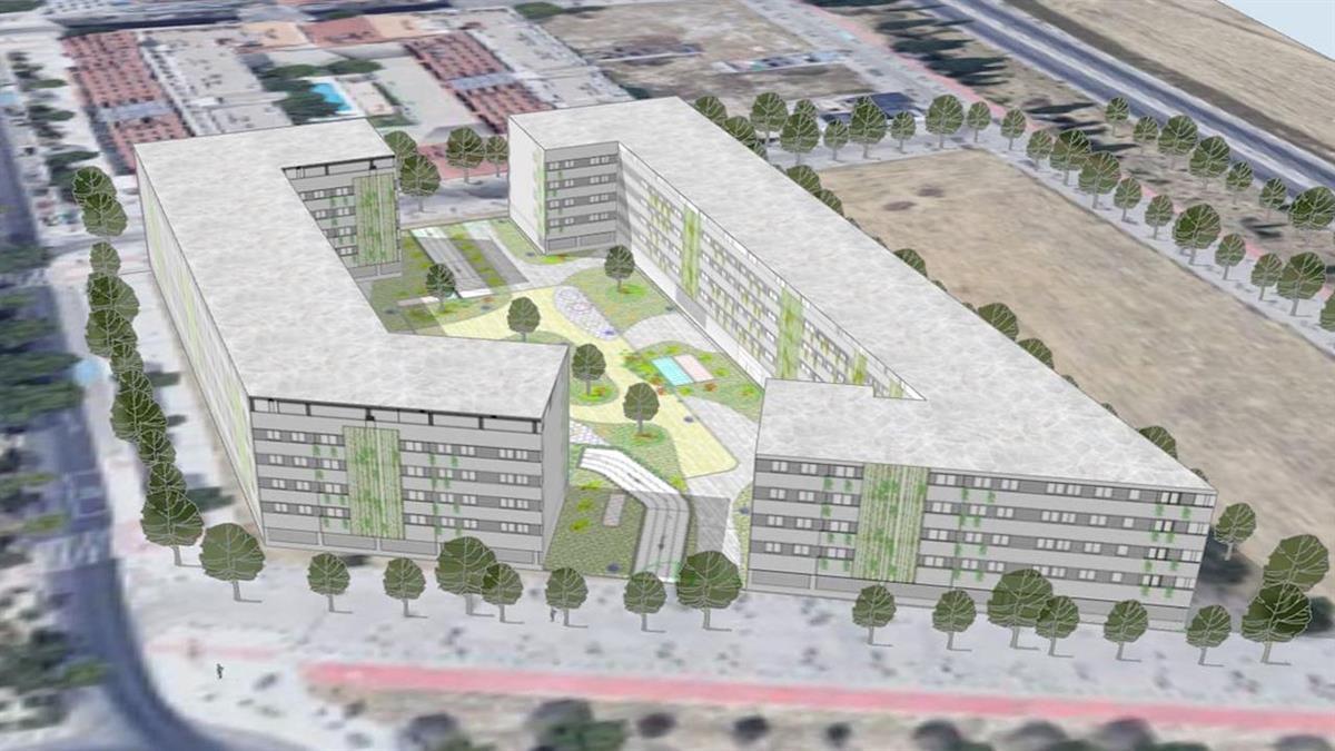 Están en contra de la decisión del Ayuntamiento de vender unas parcelas en Poza del Agua para construir viviendas sociales en Puerta de Fuenlabrada