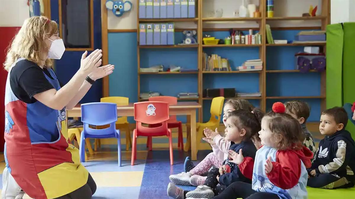 La formación morada señala esta disminución en el primer curso del segundo ciclo de infantil 