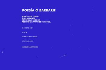 El evento contará con las actuaciones de Maria José Llergo, Sheila Blanco, Alejandra Martínez de Miguel y Antonella Broglia