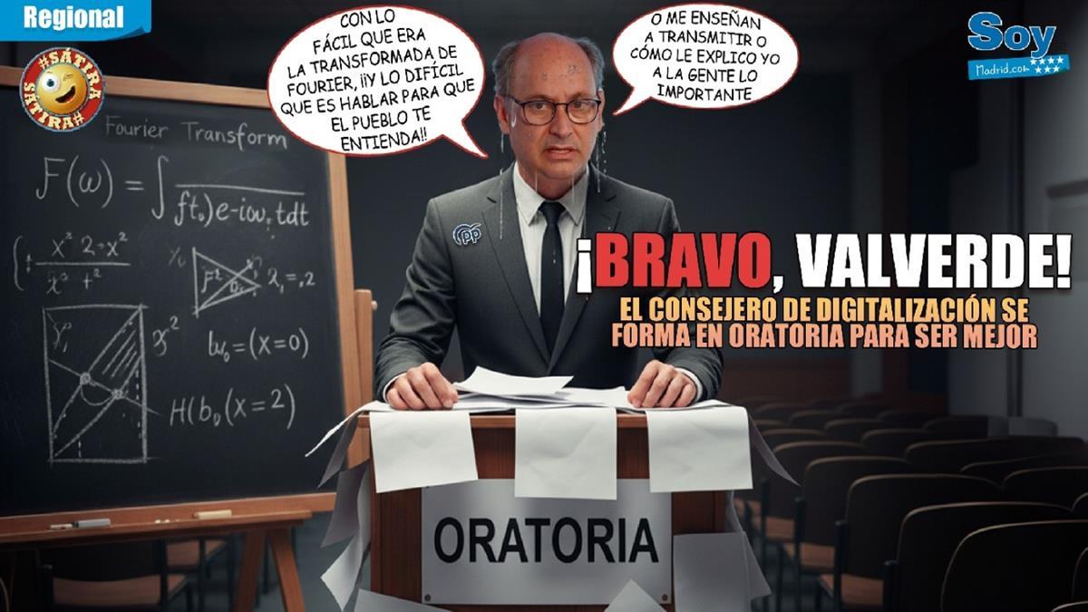 El consejero de Digitalización recibe formación para mejorar en su oratoria de cara a la ciudadanía