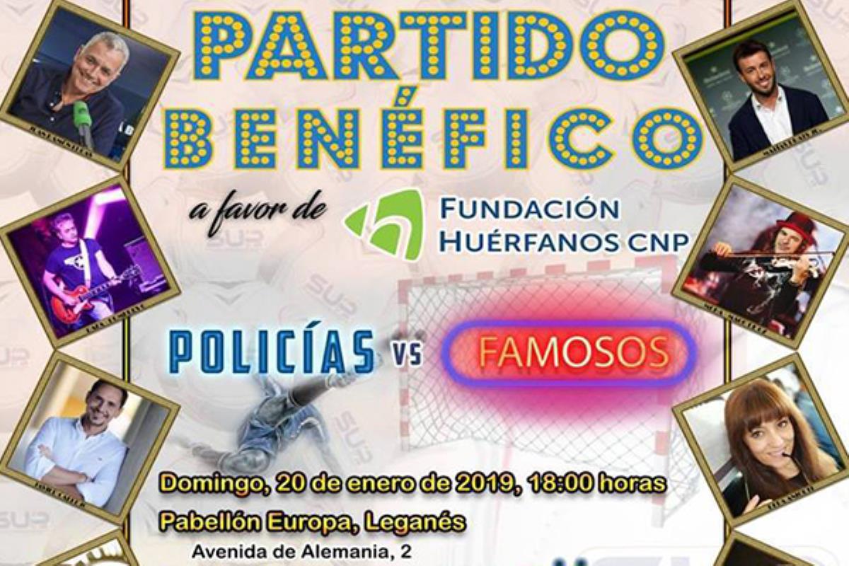 El Pabellón Europa de Leganés acogerá esta gala a favor de la Fundación de Huérfanos de Policía Nacional
