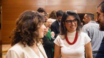 La nueva portavoz de Más Madrid se estrena en el pleno de la Asamblea frente a la Presidenta de la Comunidad de Madrid en un debate sobre la reforma de la Ley LGTBI